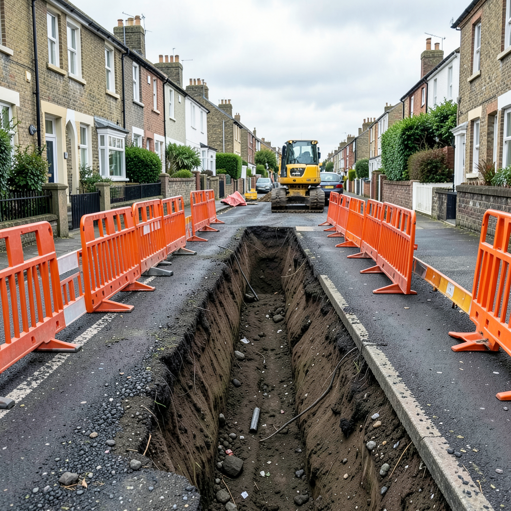 Old Farm Road in Brighton to close for six weeks from September 21 for gas mains work